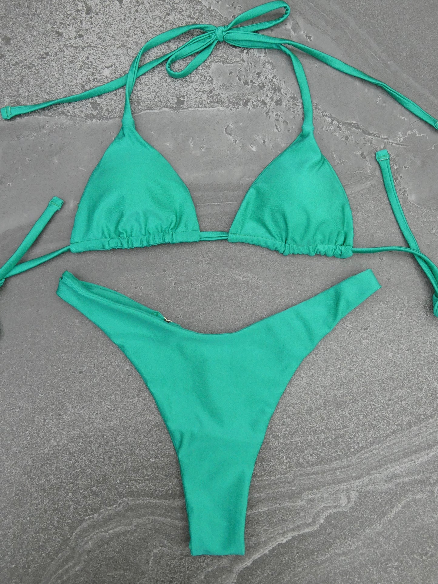 Emerald Tide Bikini Top