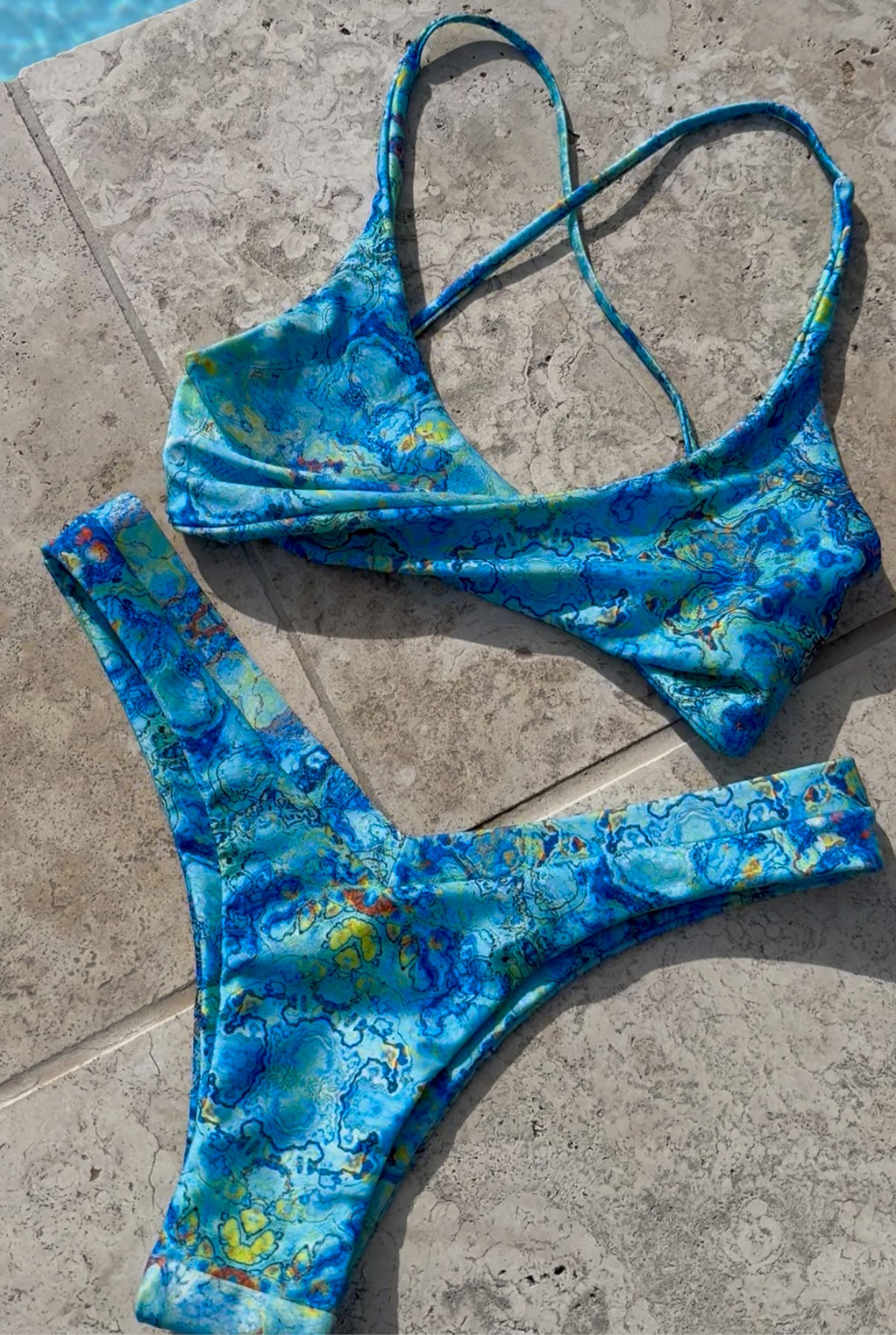 Opal Cross Top